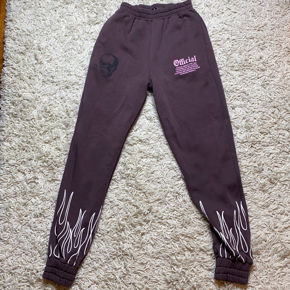 Graphic sweatpants